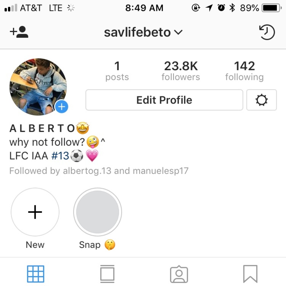 Instagram account for sale!!
